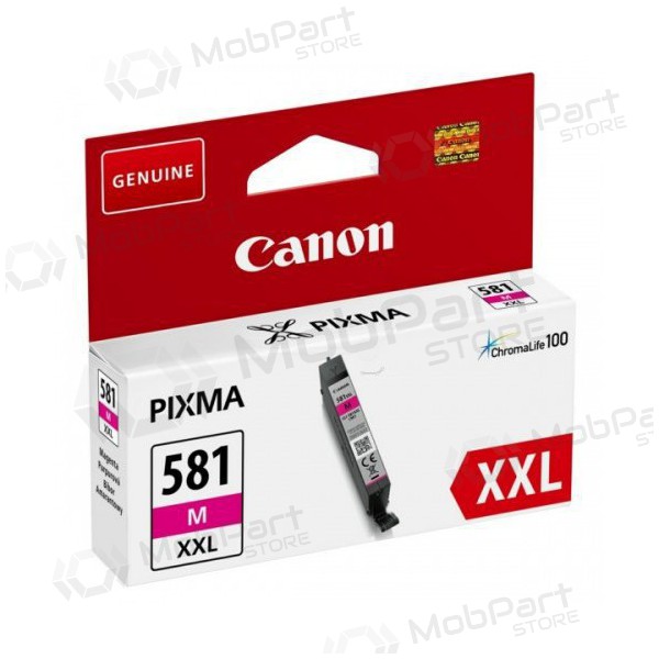 Canon CLI-581 XXL (1996C001), magenta kazeta pro inkoustové tiskárny