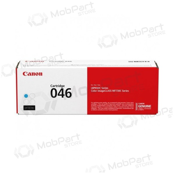 Canon CRG 046 (1249C002), modrá tonerová kazeta pro laserové tiskárny, 2300 stran.
