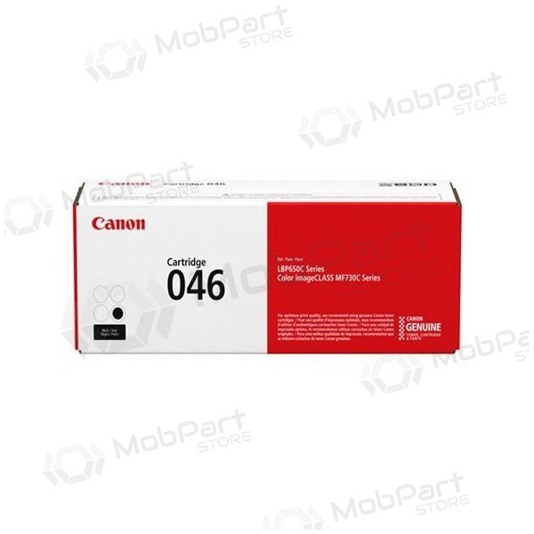 Canon CRG 046 (1250C002), černá tonerová kazeta pro laserové tiskárny, 2200 stran.