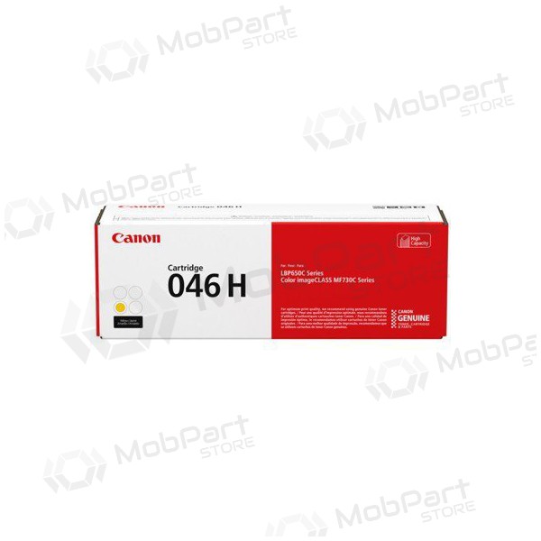 Canon CRG 046 HC (1251C002), žlutá kazeta pro laserové tiskárny, 5000 stran
