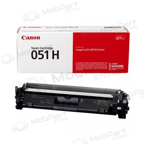 Canon CRG 051H (2169C002) černý toner pro laserové tiskárny, 4100 stran.