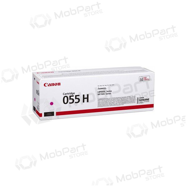 Canon CRG 055H (3018C002) purpurová kazeta pro laserové tiskárny, 5900 stran