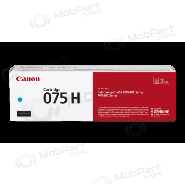 Canon CRG 075H C (6368C002) laserová kazeta, azurová