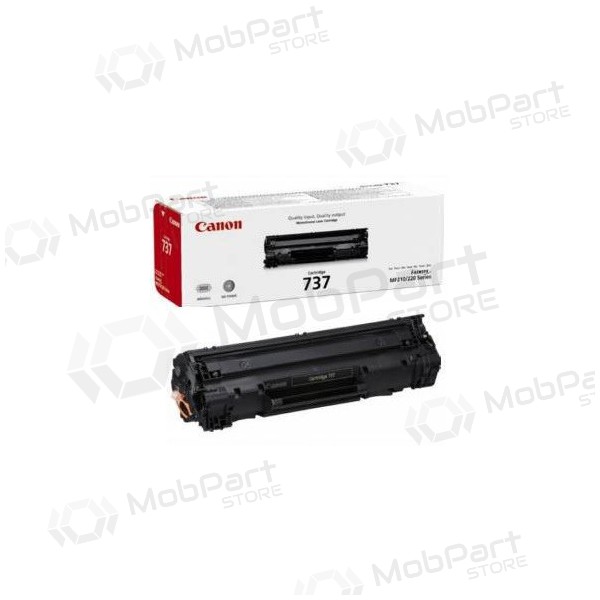 Canon CRG 737 (9435B002) černá tonerová kazeta pro laserové tiskárny, 2100 stran.