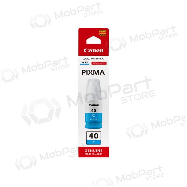 Canon GI-40C (3400C001) láhev s doplňovacím inkoustem, azurová