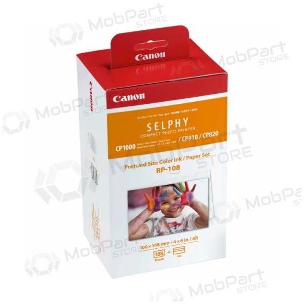 Canon RP-108 Colour (8568B001) inkoustová kazeta + 100x148mm papír (108 listů)