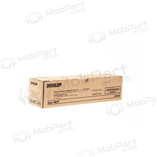 Develop TN217 (A2020D1) laserová kazeta, černá
