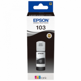 Epson 103 EcoTank (C13T00S14A), černá kazeta pro inkoustové tiskárny, 65 ml