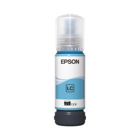 Epson 108 EcoTank (C13T09C54A) láhev s doplňovacím inkoustem, světle azurová