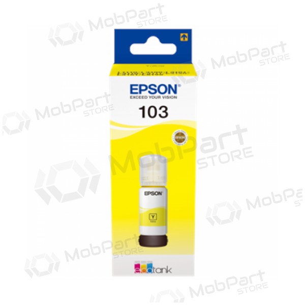 Epson 103 EcoTank (C13T00S44A) láhev s doplňovacím inkoustem, žlutá