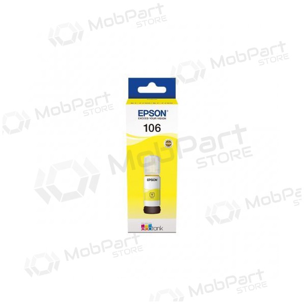Epson 106 (C13T00R440), žlutá inkoustová kazeta pro inkoustové tiskárny, 70 ml