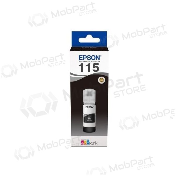 Epson 115 EcoTank (C13T07C14A) láhev s doplňovacím inkoustem, černá