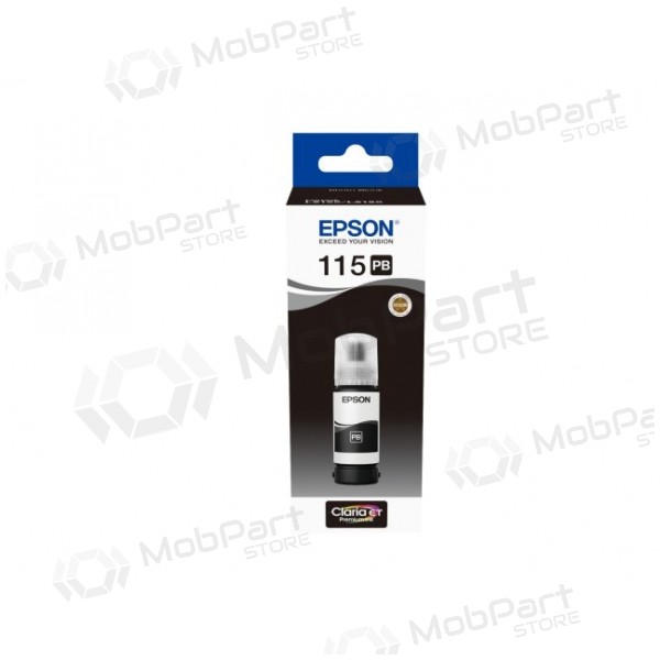 Epson 115 EcoTank (C13T07D14A) Láhev s doplňovacím inkoustem, foto černá