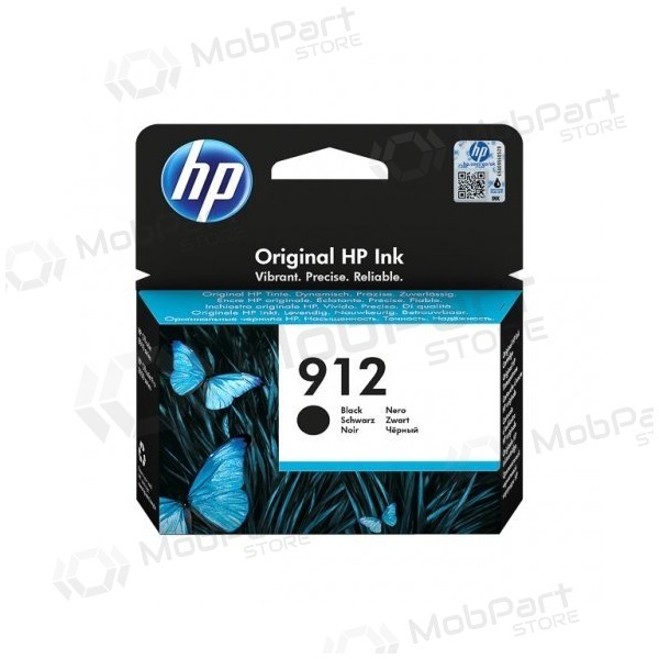Hewlett-Packard 912 (3YL80AE), černá kazeta pro inkoustové tiskárny 1000 str.