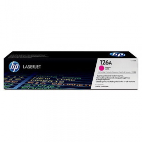 HP 126A (CE313A), purpurová tonerová kazeta pro laserové tiskárny, 1000 stran.