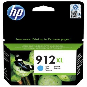 HP (3YL81AE, 912XL), azurová kazeta pro inkoustové tiskárny, 825 stran