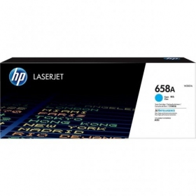 HP 658A (W2001A) laserová kazeta, azurová