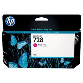 HP 728 (F9J66A) inkoustová kazeta, purpurová