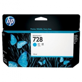 HP 728 (F9J67A) inkoustová kazeta, azurová