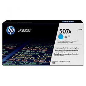 HP č. 507A (CE401A), azurová kazeta pro laserové tiskárny, 6000 stran