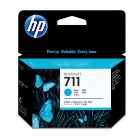 HP č. 711 (CZ134A), azurová kazeta pro inkoustové tiskárny