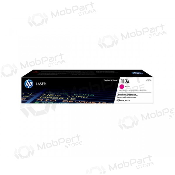 HP 117A (W2073A) laserová kazeta, purpurová