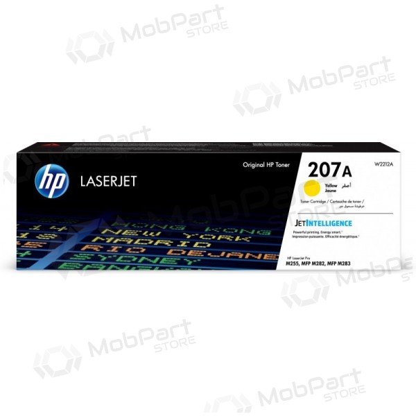 HP 207A (W2212A) laserová kazeta, žlutá