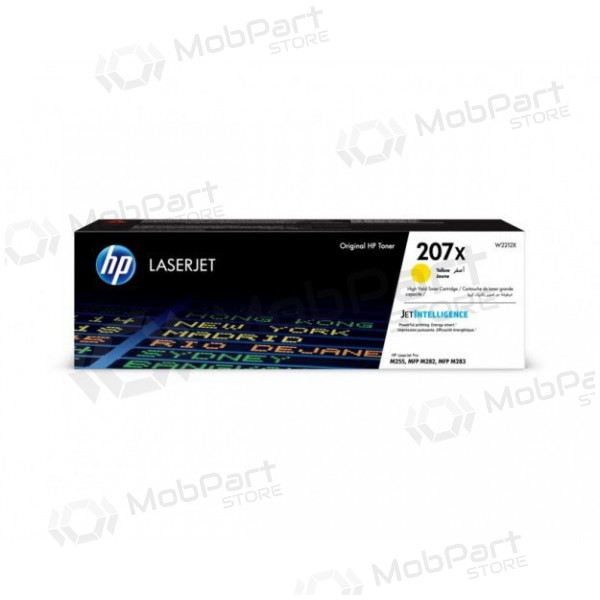 HP 207X W2212X, žlutý toner pro laserové tiskárny