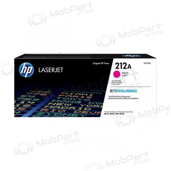 HP 212A (W2123A) laserová kazeta, purpurová