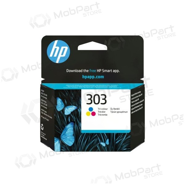 HP 303 tříbarevná (T6N01AE) inkoustová kazeta, CMY