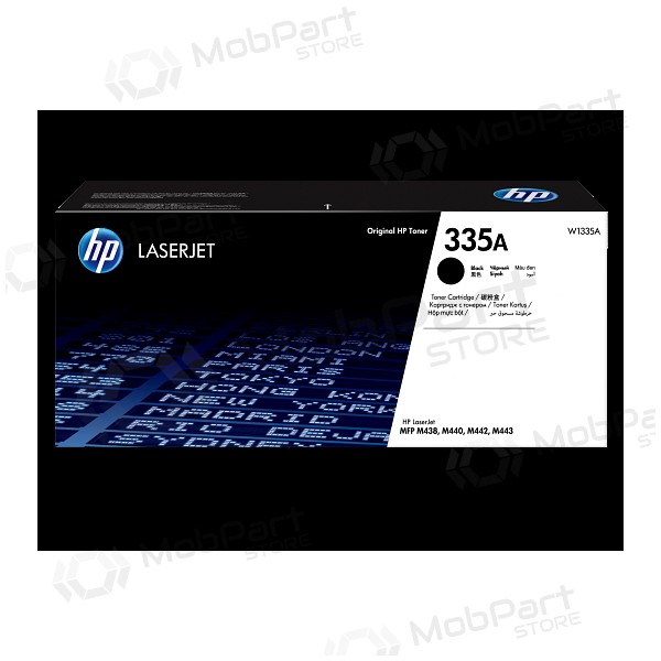 HP 335A (W1335A) laserová kazeta, černá
