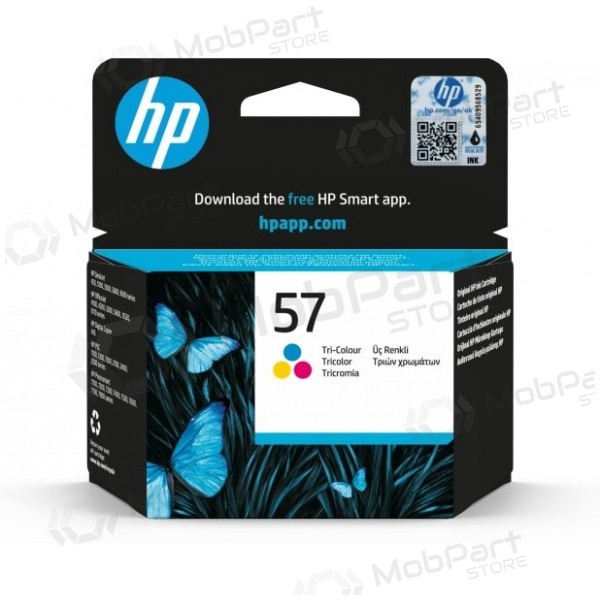HP 57 tříbarevná (C6657AE) inkoustová kazeta, CMY (SPEC)