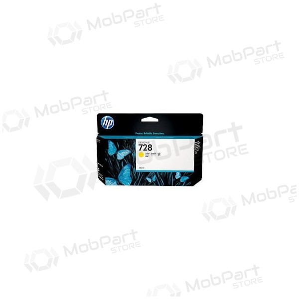 HP 728 (F9J65A) inkoustová kazeta, žlutá