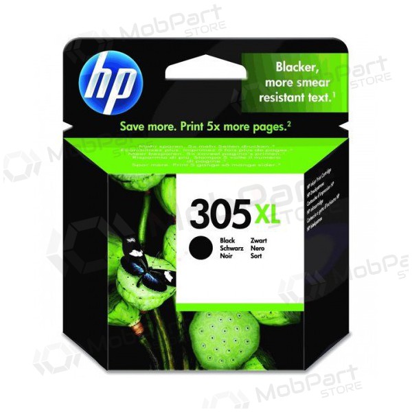 HP No.305 XL (3YM62AE), černá pro inkoustové tiskárny, 240 str.