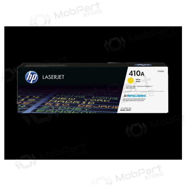 HP č. 410A (CF412A), žlutá kazeta pro laserové tiskárny, 2300 str.