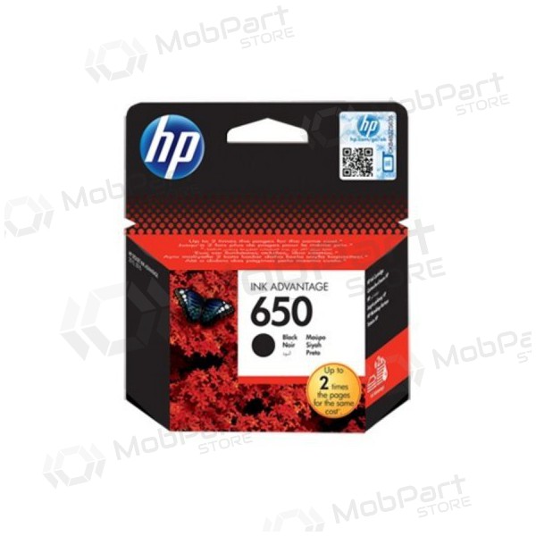 HP No.650 (CZ101AE), černá cartridge pro inkoustové tiskárny