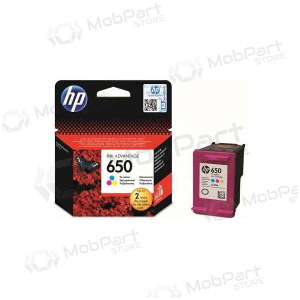 HP No.650 (CZ102AE), tříbarevná kazeta pro inkoustové tiskárny