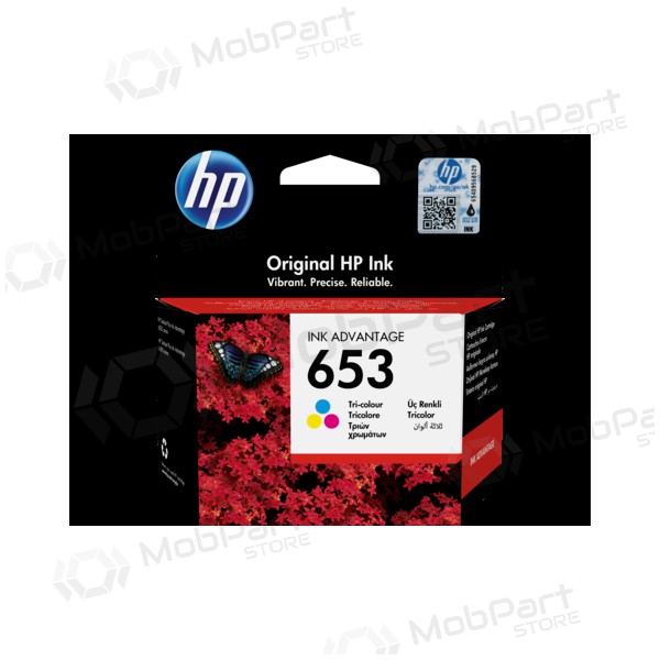 HP No.653 kasečių rinkinys (3YM74AE), , , žlutá náplň / kazeta
