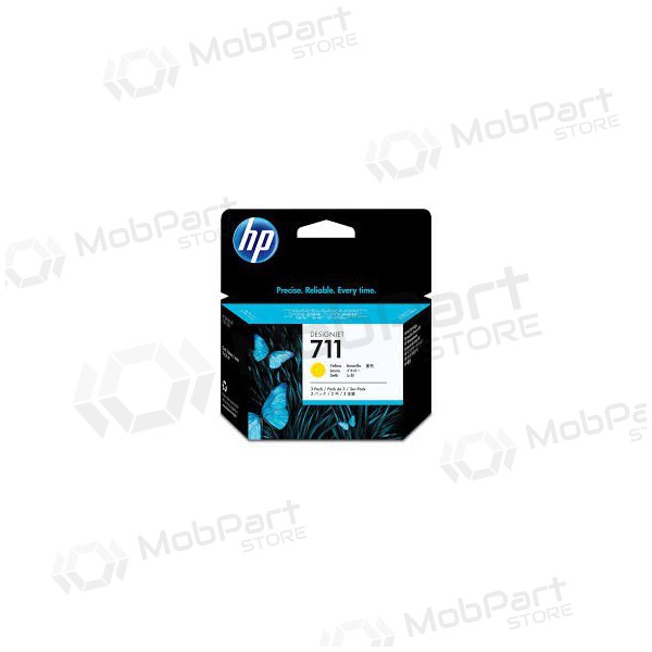HP No.711 (CZ136A), žlutá náplň / kazeta pro inkoustové tiskárny