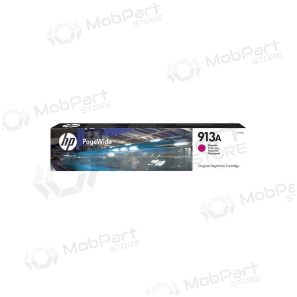 HP No.913A (F6T78AE), purpurová inkoustová kazeta pro tiskárny, 3000 stran