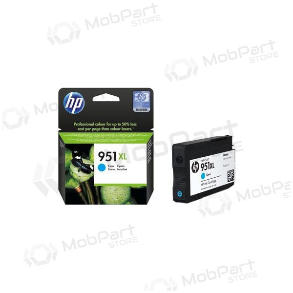HP č. 951 XL (CN046AE), azurová kazeta pro inkoustové tiskárny, 1500 str.