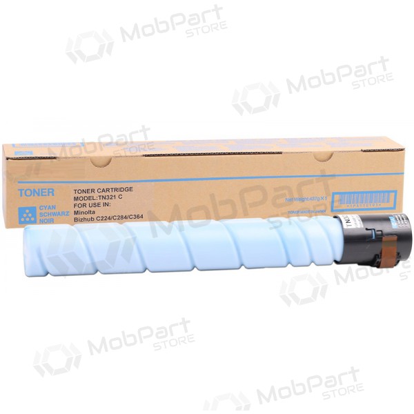 Konica-Minolta TN-321 (A33K450), azurová kazeta pro laserové tiskárny, 25000 stran