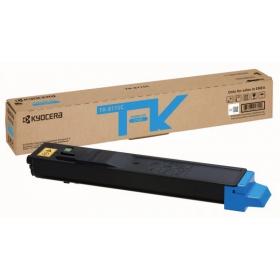 Kyocera (1T02P3CNL0, TK-8115C), azurová kazeta pro laserové tiskárny, 6000 stran