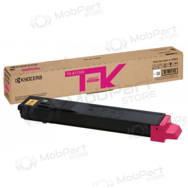 Kyocera (1T02P3BNL0, TK-8115M),  náplň / kazeta pro laserové tiskárny, 6000 stránky.