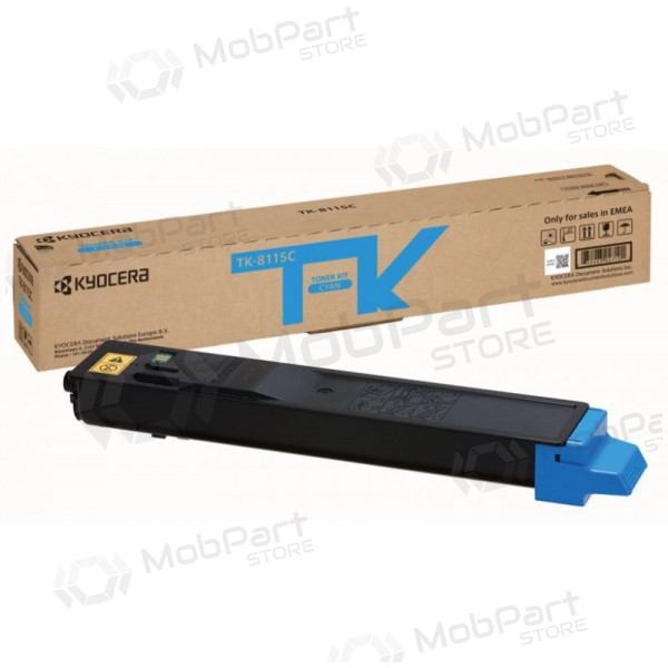 Kyocera (1T02P3CNL0, TK-8115C),  náplň / kazeta pro laserové tiskárny, 6000 stránky.