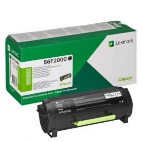 Lexmark 56F2000 laserová kazeta, černá