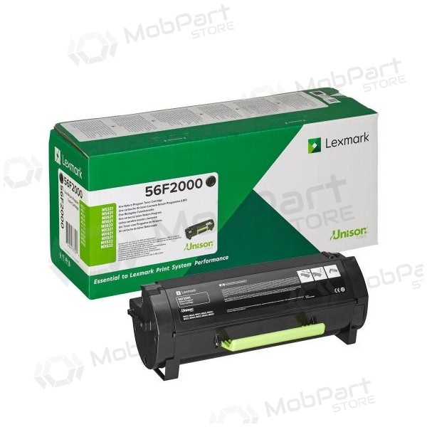 Lexmark 56F2000 laserová kazeta, černá
