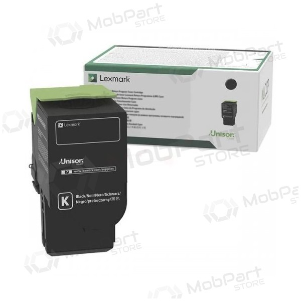 Lexmark 78C2XK0 Laserová kazeta, Černá