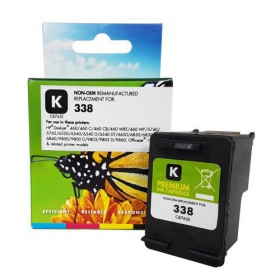 Neoriginální kazeta Static Control HP 338 (C8765EE), černá pro inkoustové tiskárny, 480 stran