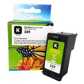 Neoriginální kazeta Static Control HP 339 (C8767EE), černá, pro inkoustové tiskárny, 860 stran